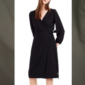 J.Crew Crepe Wrap Dress